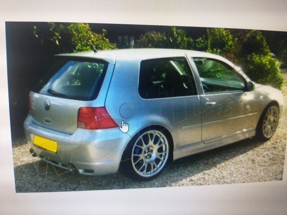 Zderzak tylni golf 4 R32 abs