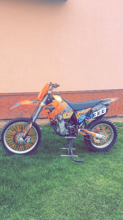 Ktm exc 450cc  2002r Dobry stan z rozrusznikiem  Zamiana