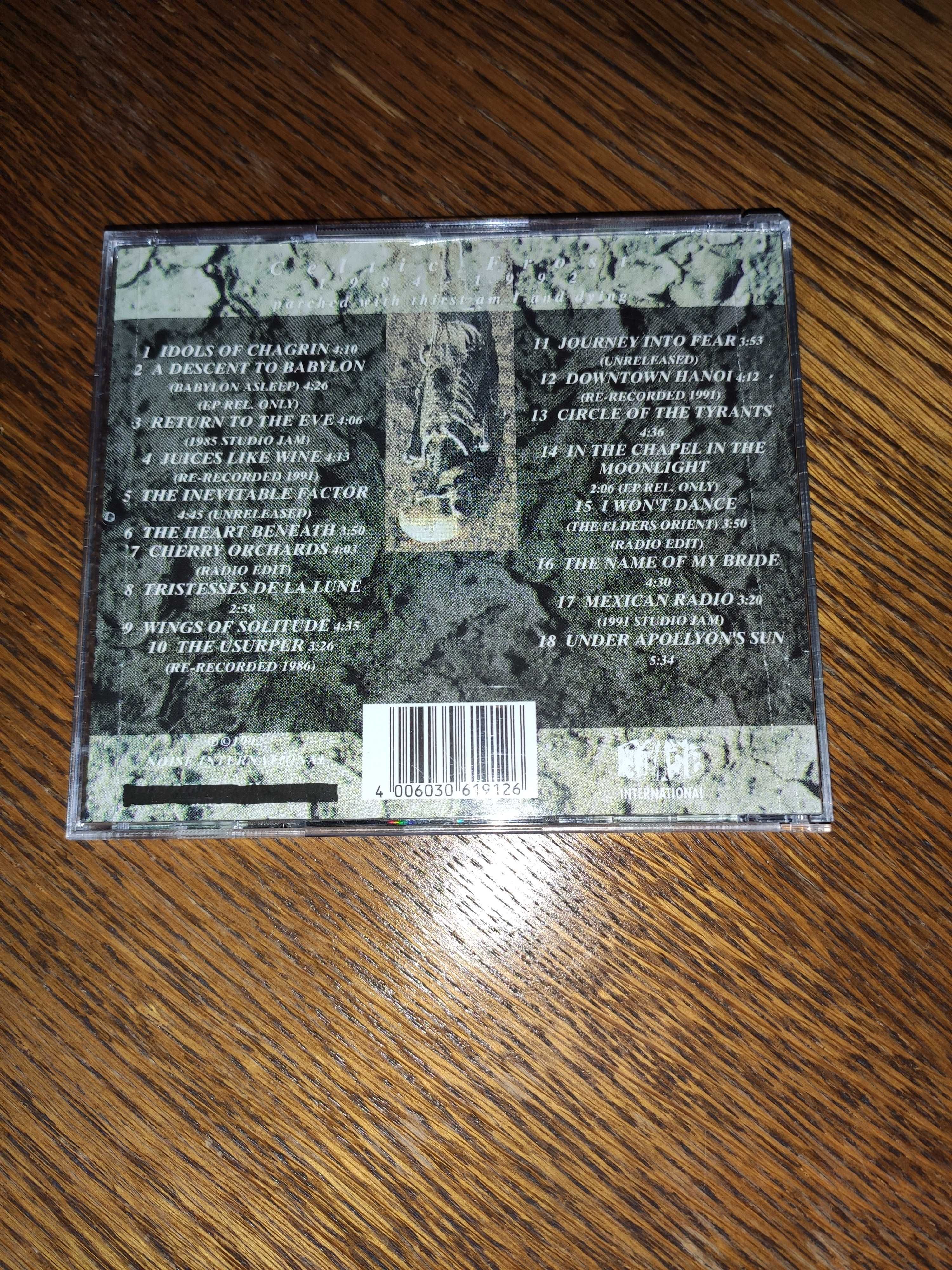 Celtic Frost - Parched with thirst am i and dying, CD 1992