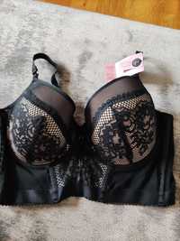 Biustonosz hunkemoller 85E, typ gorsetowy, odpowiedni na 80F i 90D