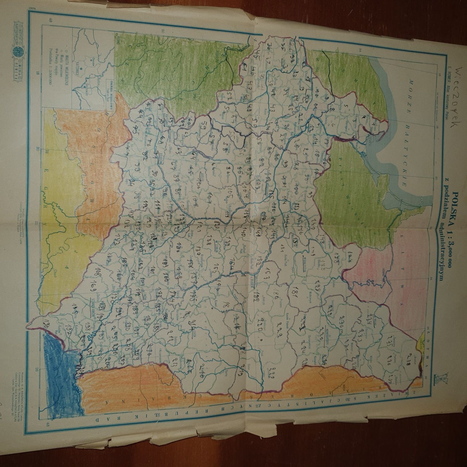 Geografia Polski   1937 r