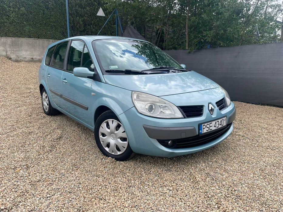 Renault Grand Scenic 1.9diesel 130KM 2007r. LIFT! 7-osobowy! Nawigacja