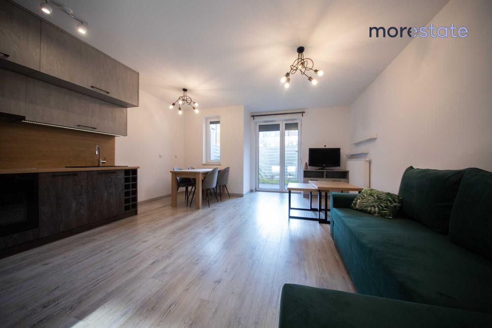 Mieszkanie 2 pokoje z ogródkiem w Łagiewnikach