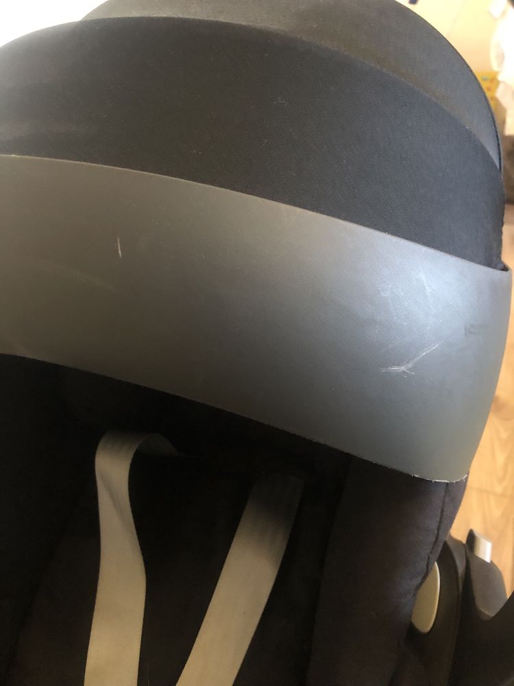Cybex Priam Black / Cloud-Z прогулянка та автокрісло