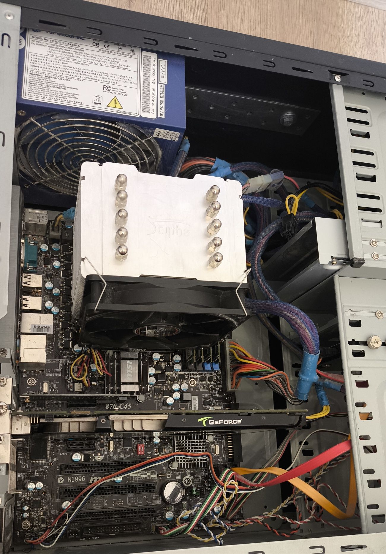 Комп'ютер AMD 3.2GHz, DDR3 12Gb, SSD 60GB, Gforse 9600GT