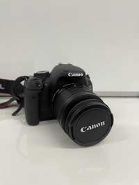 Canon 600 D +lente 18-55