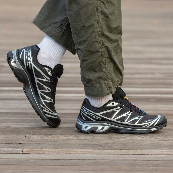 Кросівки Salomon XT-6 Gore-Tex Black/Silver premium