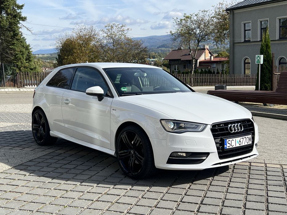 Audi A3 8v S-Line 2014  1.6 Tdi Bardzo dobre wyposażenie