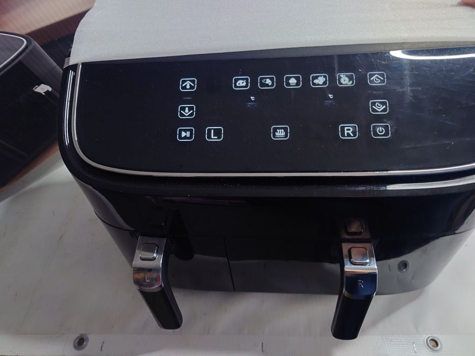 2 kosze Duża 3+6L 2850W Frytkownica beztłuszczowa Dual Zone AirFryer