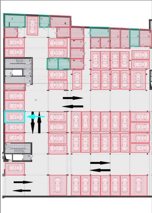 Паркомісце ЖК "Family House" на Орлика, Буд 1, Секція 2