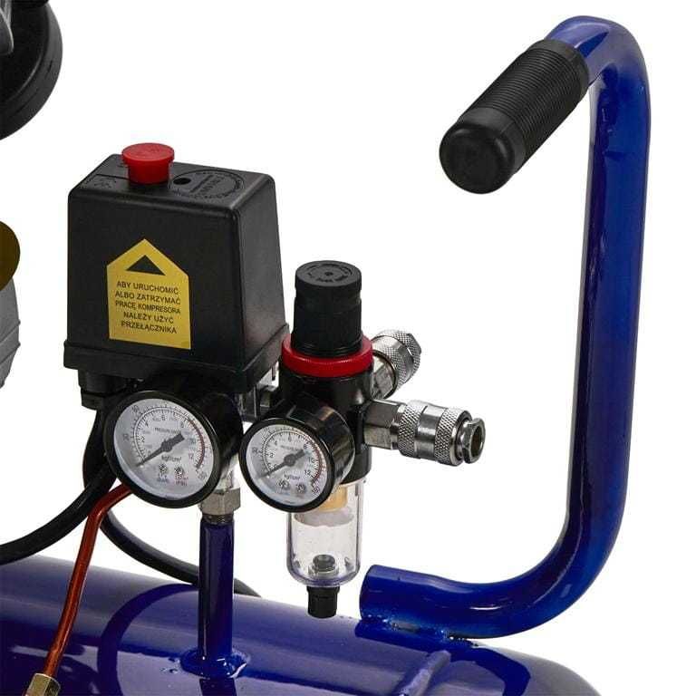 Kompresor olejowy sprężarka 100L 2tłoki 4KM 530l/min 230V KD4065 NOWY