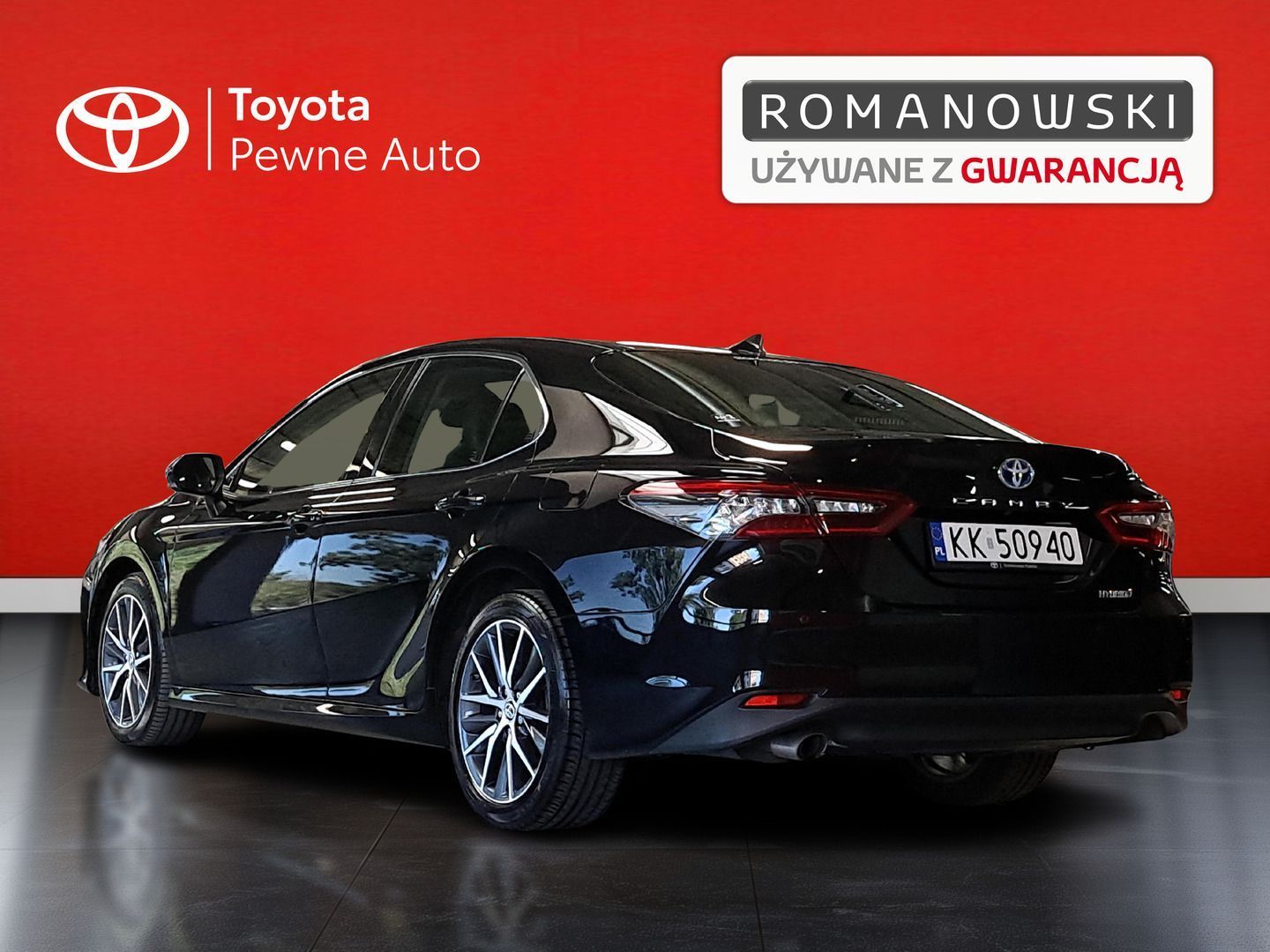 Toyota Camry 2.5 Hybrid Executive CVT, serwis ASO, 1 wł., Salon PL, fv VAT 23%
