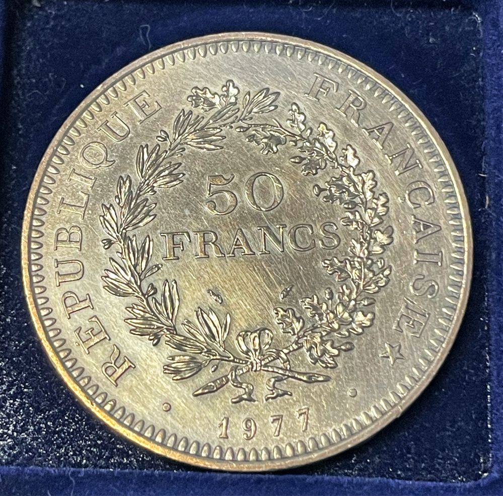 50 Franków, Francja 1977r.