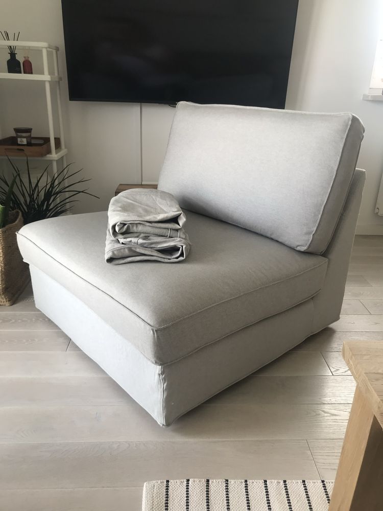 Fotel Ikea Kivik + dodatkowe pokrowce w tym samym kolorze