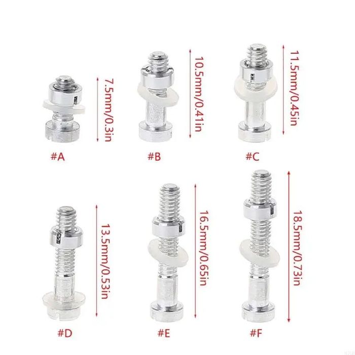 Винты, болтики для крепления головки звукоснимателя, картриджа к Shell