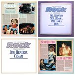 LP Rock History of Rock-Judas Priest,Saxon,Cream,Black Sabath vol.1