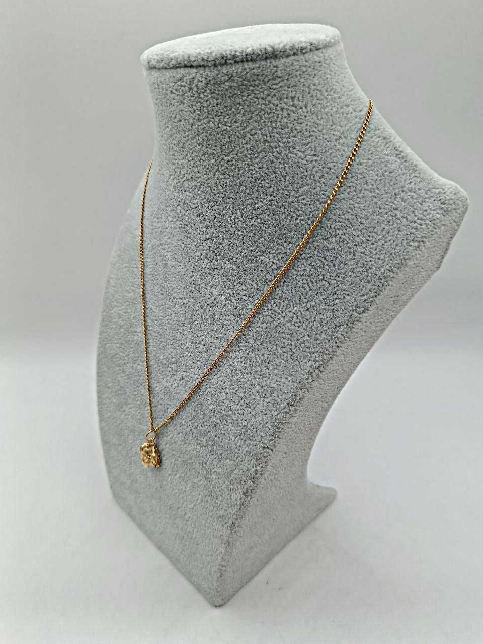 Zestaw Złoty łańcuszek z zawieszką żuk  18K 4,12 g