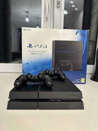 PS4 1TB Ultimate player edition с двума джойстиками