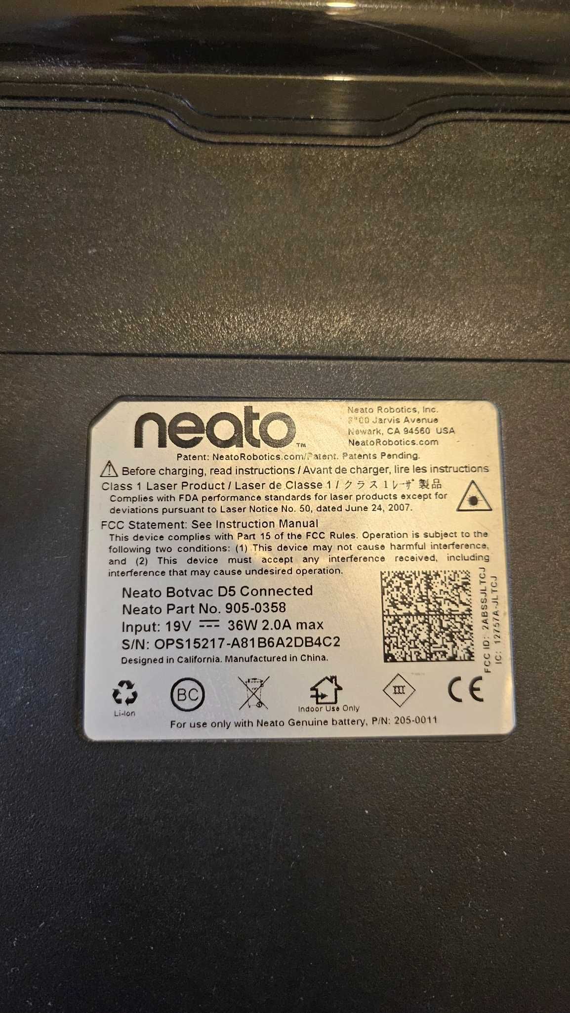 Odkurzacz Neato D5
