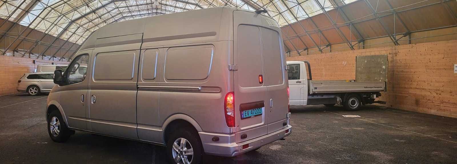 ЕЛЕКТРО БУС MAXUS EV80 11 м3 57 квт на 250 км 1,4 тн  45 коп\км