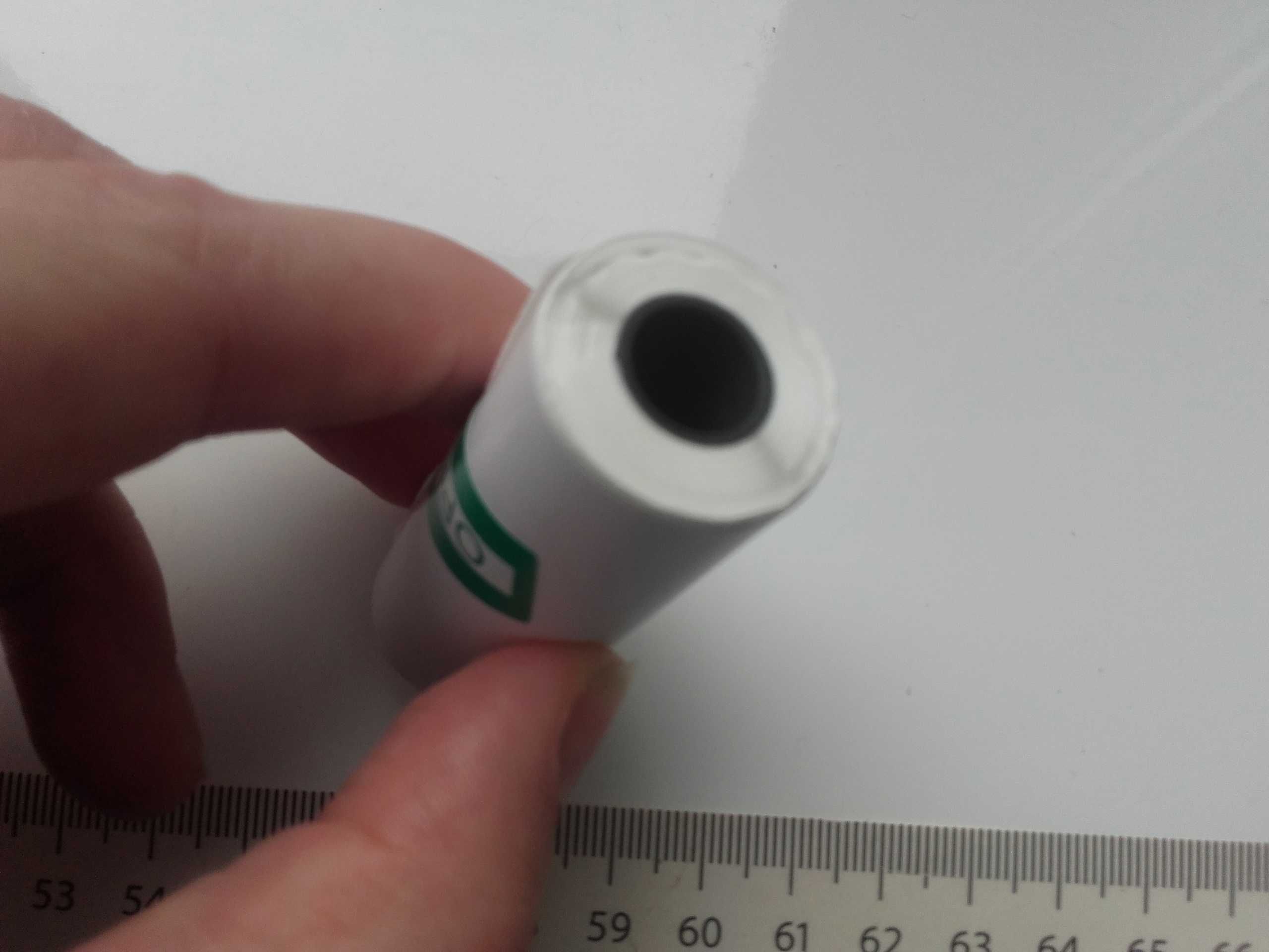 Rolki przylepne do mini drukarki termicznej 57mm x 25 x 3m, naklejka