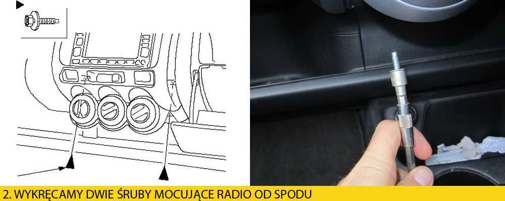 Radio Honda Jazz City NAPRAWA RADIA brak dźwięku nie wyszukuje stacji