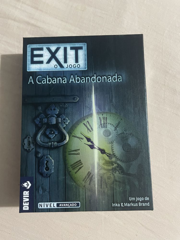 Jogo escape room para casa, a cabana abandonada