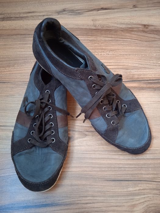 Кожаные кеды Lacoste р.41