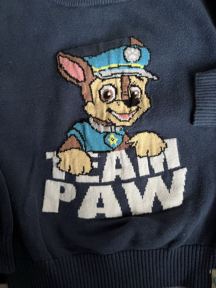 Sweterek z Psiego Patrolu rozm. 104 100% bawełna