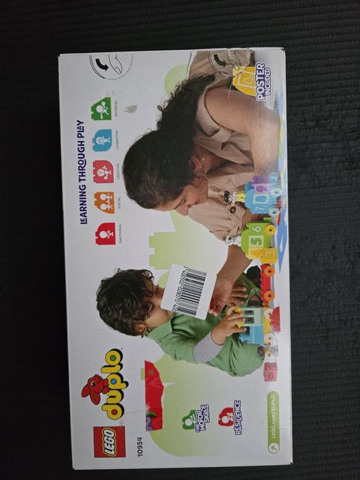 Lego duplo klocki pociag z cyferkami nauka liczenia 10954