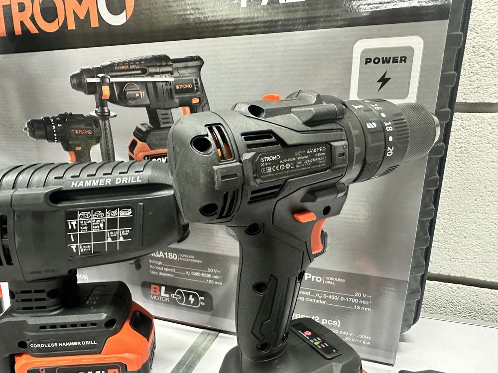 Набор аккумуляторного инструмента Stromo Pa210 SET