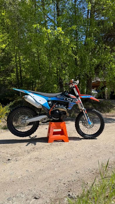 Ktm sxf 250, 2019 rozrusznik, kontrola trakcji, zmienne mapy