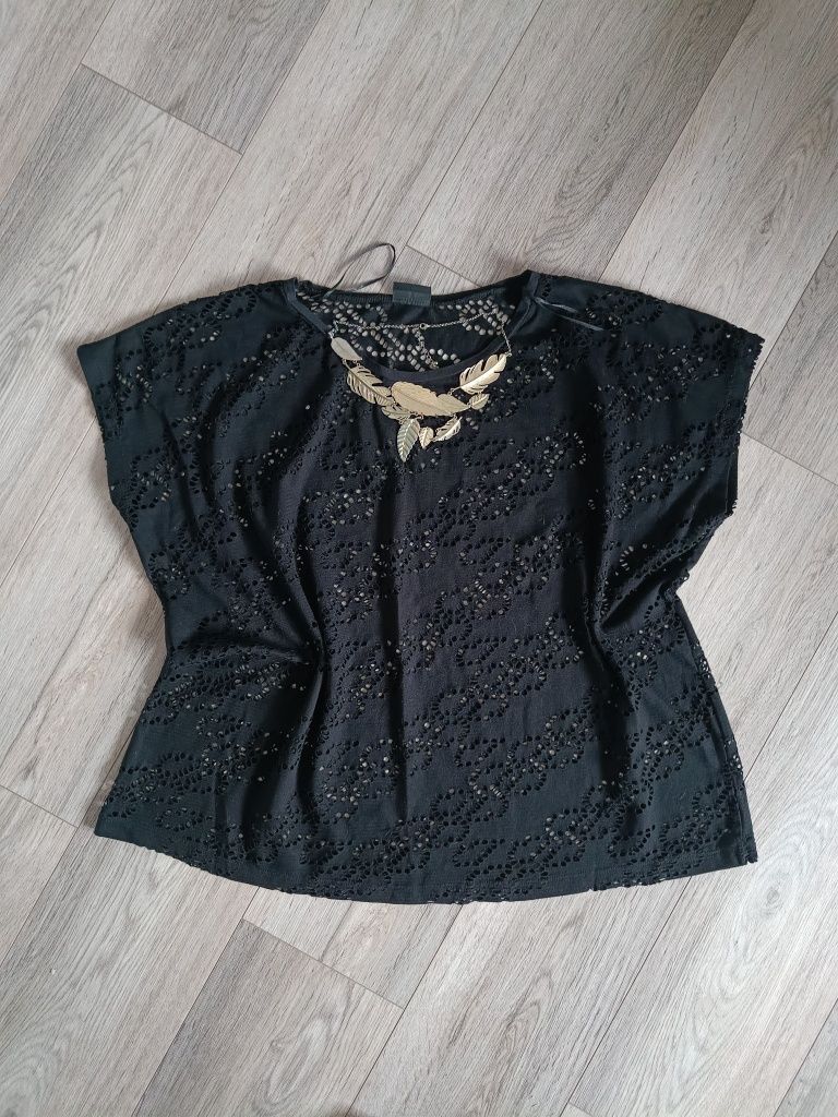 Czarna bluzka 50/52