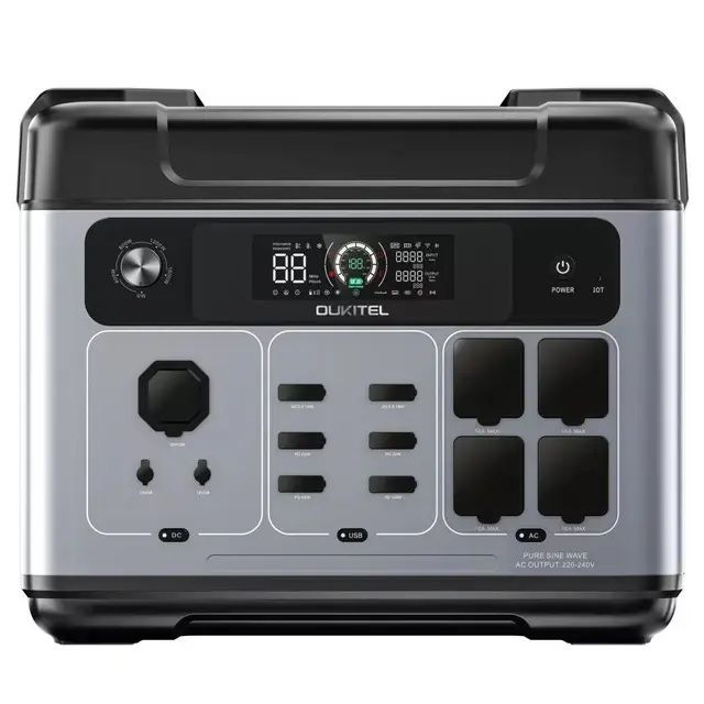 Зарядна станція Oukitel P2001 Plus. Аналог Ecoflow, Bluetti, Anker