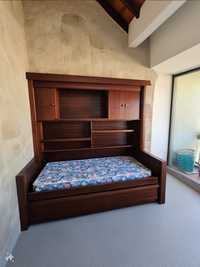 Móvel sala com duas camas individuais "venda urgente libertar espaço"