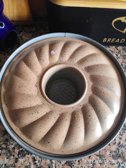 Forma de bolo redondo