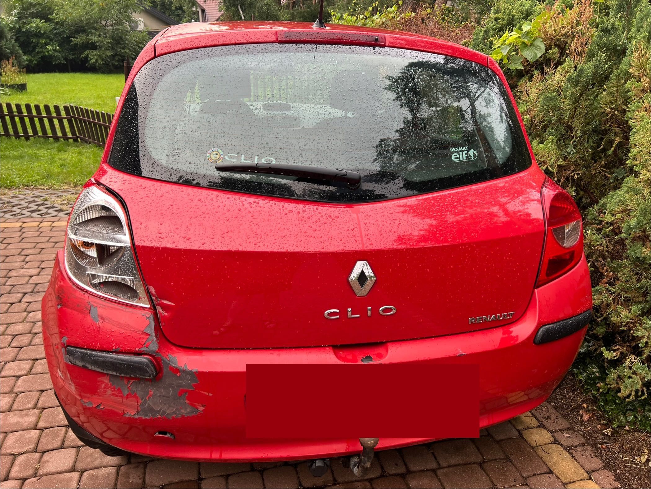 Renault Clio 3 III 1.5 dci uszkodzony