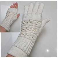 Rękawiczki damskie 2w1