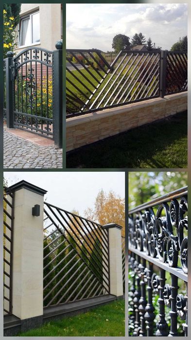 piękne OGRODZENIE KUTE na miarę + MONTAŻ + szybki termin = SUPER CENA