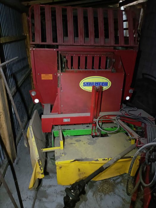 Ścinacz Zielonek Przyczepa samozbierająca STALMECH