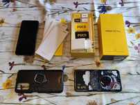 POCO M3 Pro 5G 4/64gb, PL, android 13, dual sim, szary, + etui