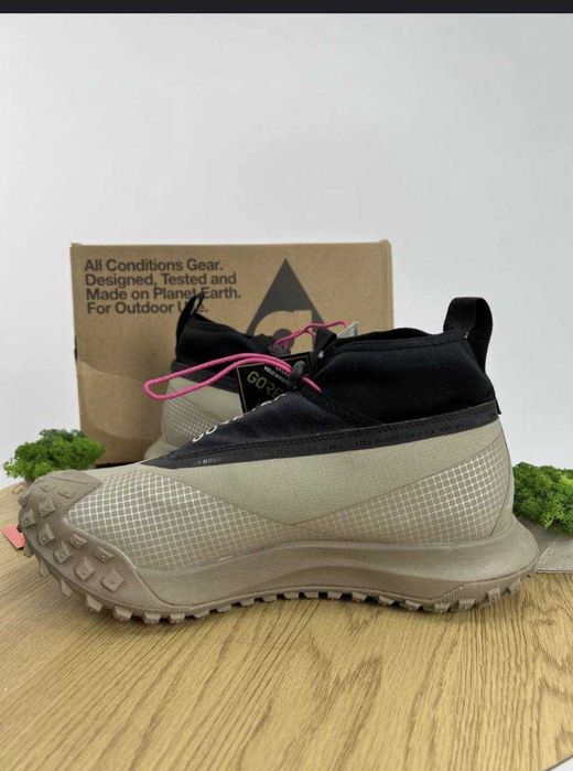 (БЕЗ ПЕРЕДОПЛАТИ)nike acg mountain fly gore-tex brown найк коричневі