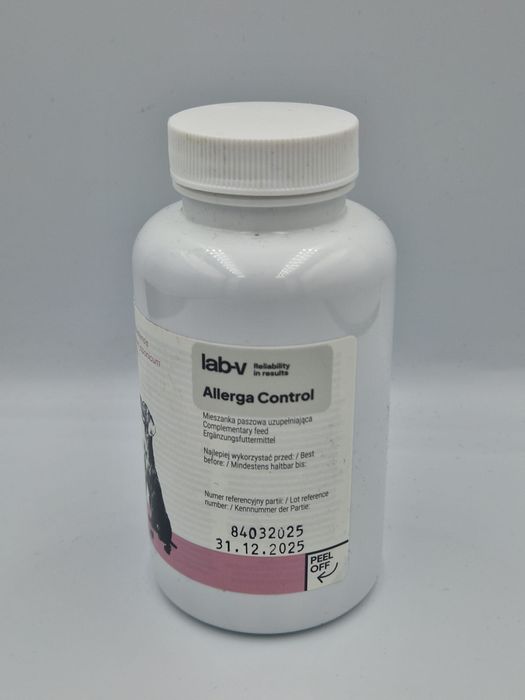 Lab-v Allegra Control kapsułki dla psa i kota na alergię alergia