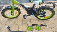 Rower 16 cali, BMX zielony