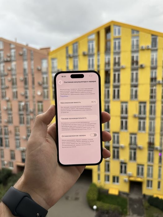 95% Аккум iPhone 14 Pro 128Gb Black Neverlock Айфон про