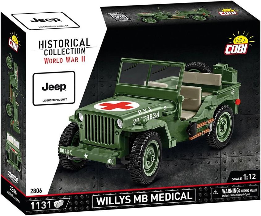 Historical Collection Willys MB MEDICAL pudełko,401x313 mm