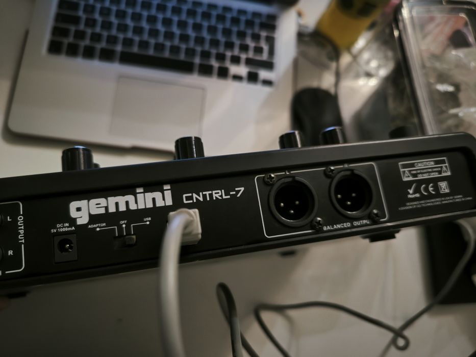 Gemini cntrl7 kontroler DJ virtual dj