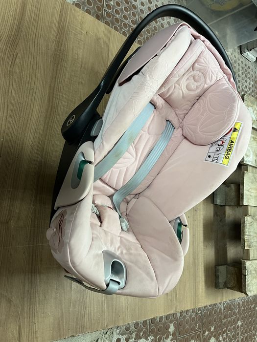 Ovo Cybex CLOUD Z2 I-SIZE simply flowers light pink