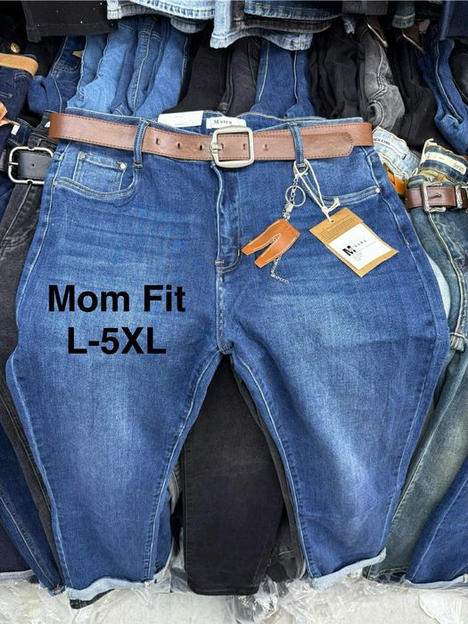 Spodnie damskie boyfriendy, Plus size, firma M.Sara, rozmiar 2XL