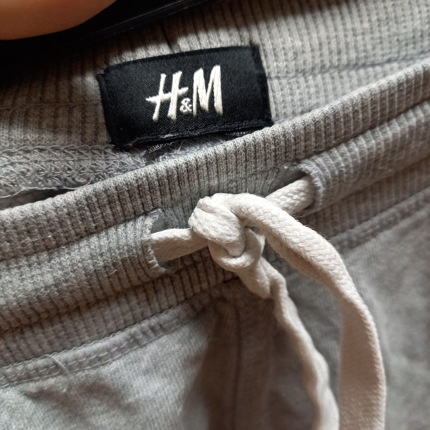 Ocieplane spodnie dresowe h&m